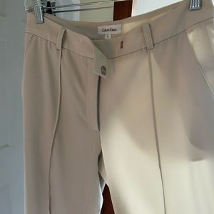 Calvin Klein White Trousers